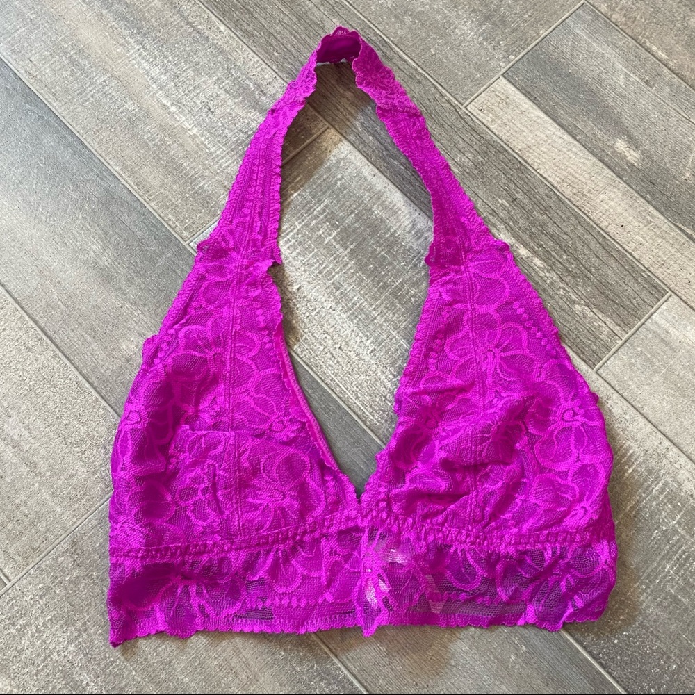 Pink VS Pink Lace Bralette